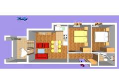 Appartements Jelena i Bojka Appartement 3 – Bojka3 foto 1