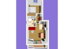 Appartements Podest - Baška Voda Appartement 5 – A5 foto 3