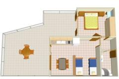 Appartements BIKIN Appartement 1 – AP1Hvar2+2 foto 5