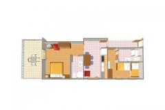 Appartements Joni Appartement 2 – app4+1 foto 4