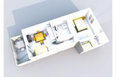 Appartements Rukelj. Appartement 1 – AP-2+3 foto 1