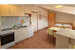 Appartements Mirjana - Baška Appartement 4 – STUDIO-AP6 foto 3