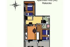 Appartements Mira Appartement 1 – Apartman 1 foto 2