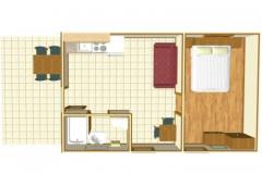 Appartements and rooms Gojak Milenka Appartement 4 – APSTUDIO 5 foto 4