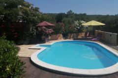 Sunny pool Appartements Appartement 1 – Pool view foto 1