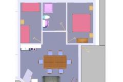Appartements Micka Appartement 4 – Apartman E foto 5