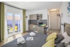 4 Studio APP avec piscine - Vila Vala Appartement 2 – Studio 4 foto 3
