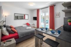 4 Studio APP avec piscine - Vila Vala Appartement 1 – Studio 3 foto 1