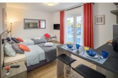 4 Studio APP avec piscine - Vila Vala Appartement 1 – Studio 3 foto 3