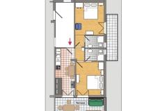 Appartements Dora Appartement 1 – A4 foto 3