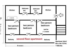 Appartements Živana Žaborić  Appartement 3 – 6+2 SEC F. foto 1
