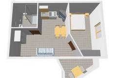 Appartements Gogi Appartement 3 – A3 foto 2