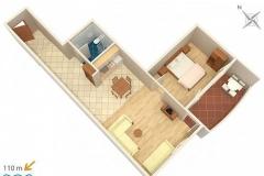 Pension Katić Appartement 4 – A14 foto 1