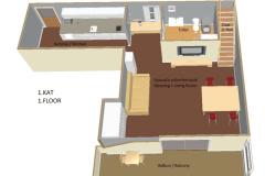 Appartements Kamena Appartement 4 – Duplex App foto 1