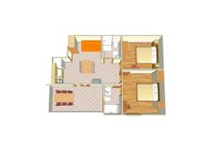 Appartements Kamena Appartement 2 – Apart 3 foto 4