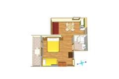 Vila Milenka, Appartements Drago Appartement 4 – A3+1 foto 3