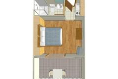 Appartements Milana Appartement 3 – 2.A2 foto 5