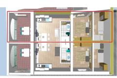 Apartmani Babić A4 Appartement 1 – Apartman 1 foto 1