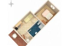 Appartements Ostrog - Zaostrog Appartement 6 – Ap 6 foto 4