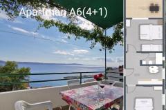 Appartements Reljic Appartement 4 – A6(4+1) foto 3