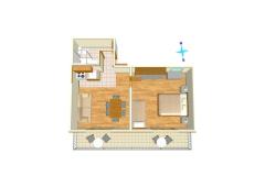 Appartements Brajkovic Appartement 1 – AP3 2+2 foto 4
