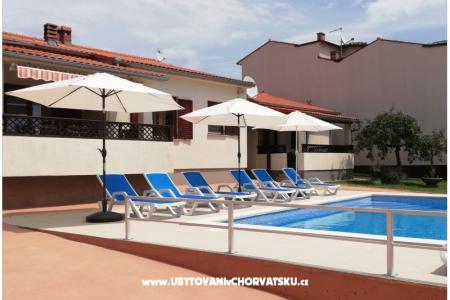 Appartements Rudez - pool - jacuzzi  Fazana Croatie
