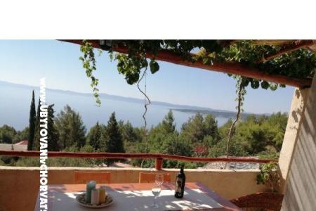 Maison en pierre za odmor Ostojić – île Hvar Croatie