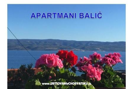 Appartements Balić Omis Croatie
