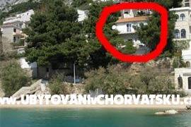 Appartements Darka sur la plage Omis Croatie