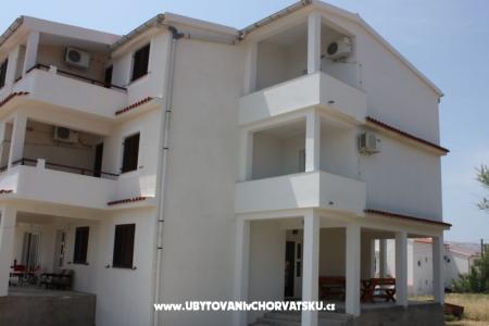 Appartements  Bane île Pag Croatie