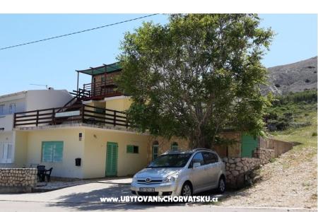 Appartements Cajner Pag île Pag Croatie