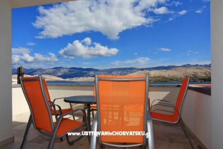 Sun Appartements Pag île Pag Croatie