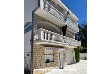 Appartement Martina, studio Maja Starigrad Paklenica Croatie