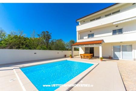 Villa Bianca - swimming pool Privlaka Croatie
