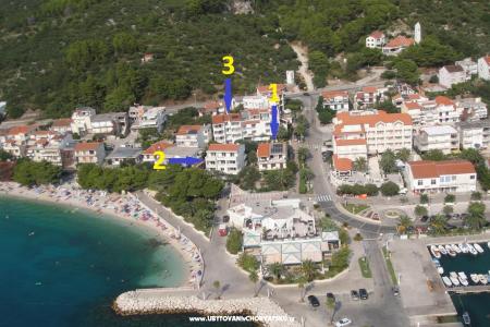 Appartements Ševelj Tucepi Croatie
