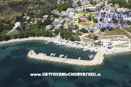 Appartements Brajkovic Zivogosce Croatie