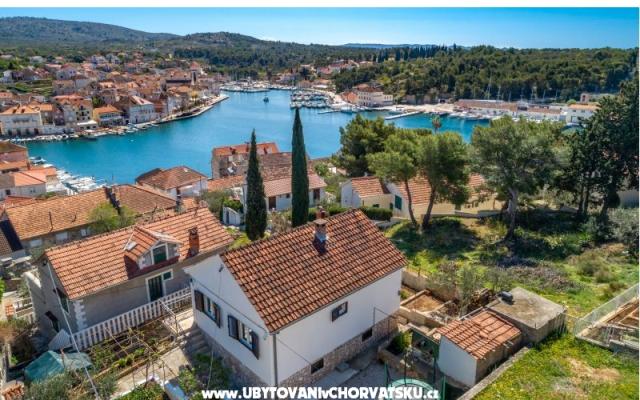 Appartement Toni Milna  – Hébergement île Brac Croatie