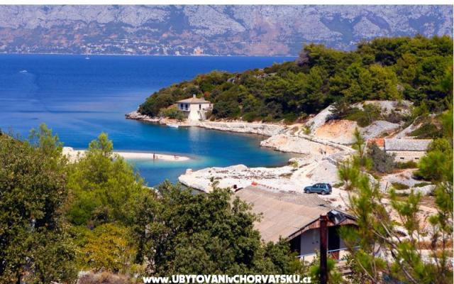 Maison de vacances Doda uvala Tičja Luka – Hébergement île Brac Croatie