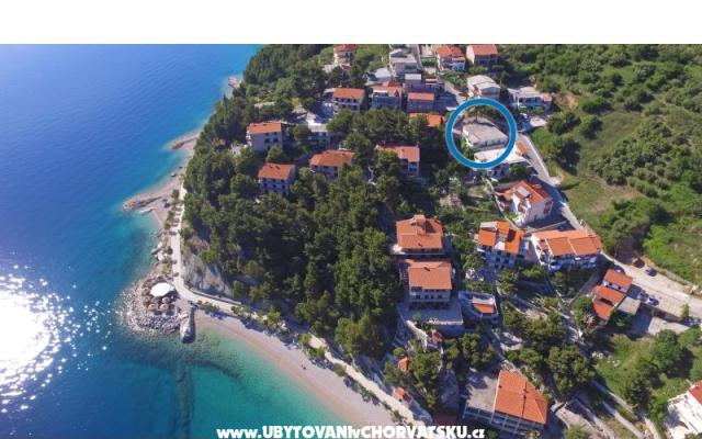 Appartements Hrvoje – Hébergement Brela Croatie