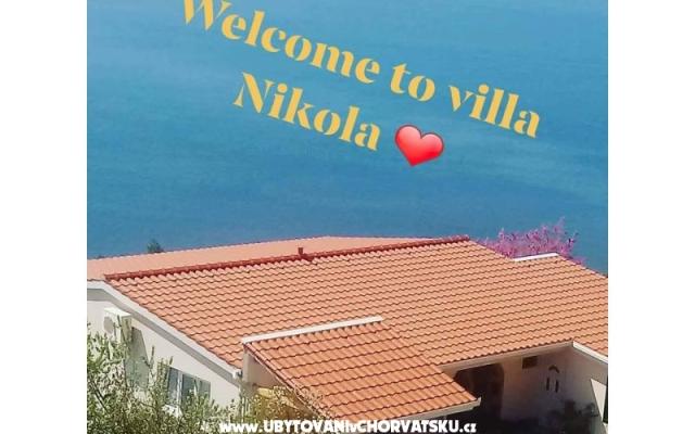 Villa Nikola – Hébergement Brela Croatie