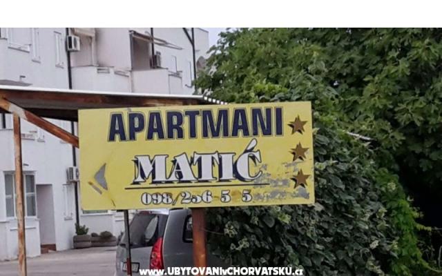 Apartmani Matic – Hébergement Sv. Filip i Jakov Croatie