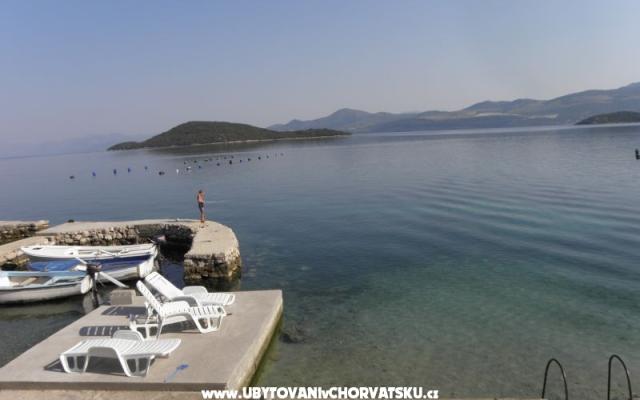 Appartements Cavelis Malo more – Hébergement Drace &amp; Trstenik Croatie