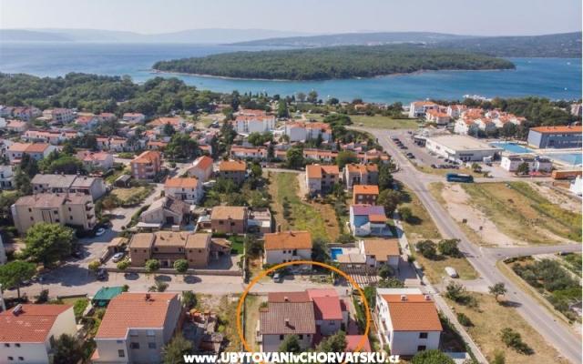 Appartements Bačani-Punat  – Hébergement île Krk Croatie