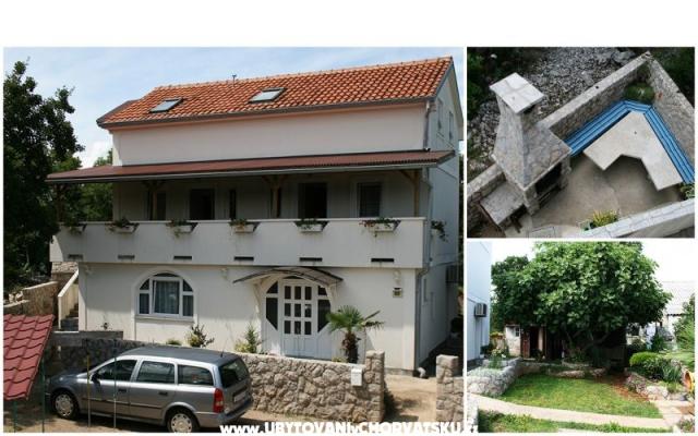 Appartements  Miskovic – Hébergement île Krk Croatie