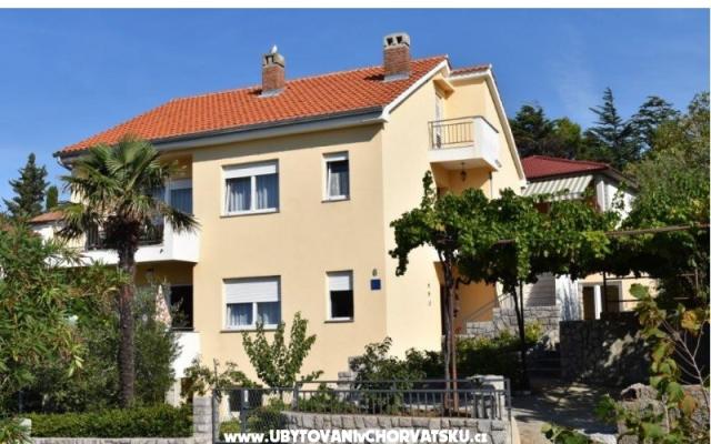 Appartements Nino – Hébergement île Krk Croatie