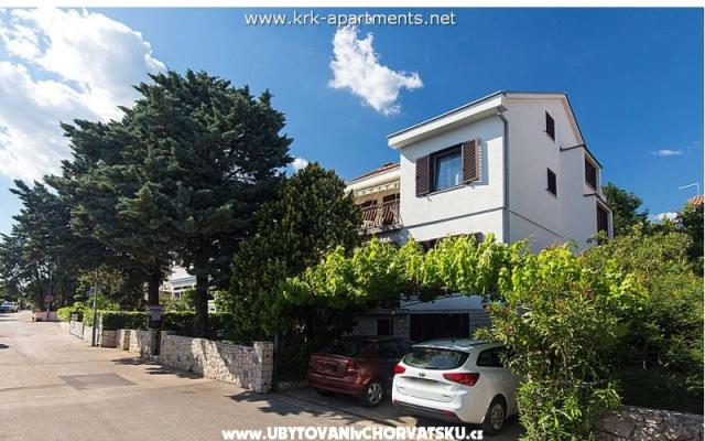 Apartments  JOSO – Hébergement île Krk Croatie