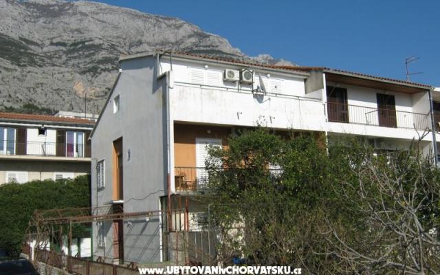  Appartements  Ante – Hébergement Makarska Croatie