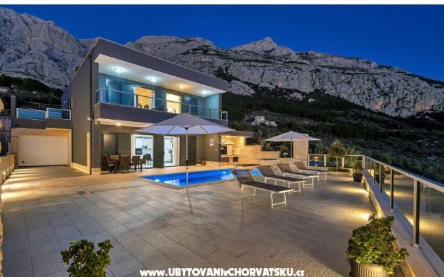 Villa with private Pool – Hébergement Makarska Croatie