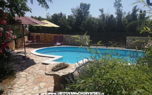 Sunny pool Appartements – Hébergement Maslenica Croatie