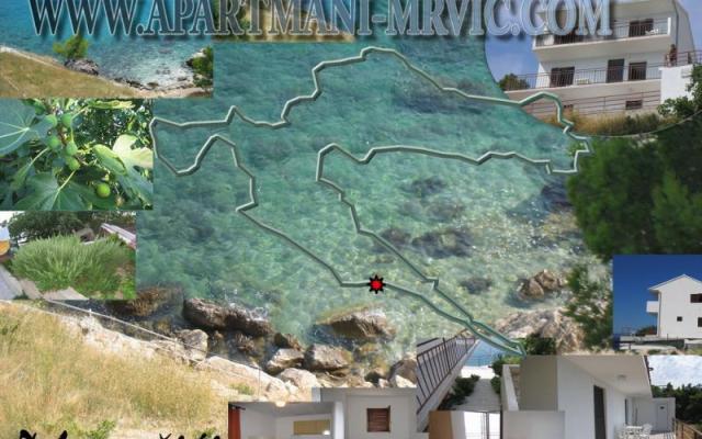 Apartmani Mrvic Marušići – Hébergement Omis Croatie